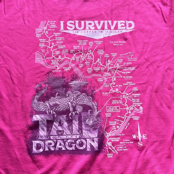 🐉 Tail of the Dragon T-Shirt - Picture 5 of 5